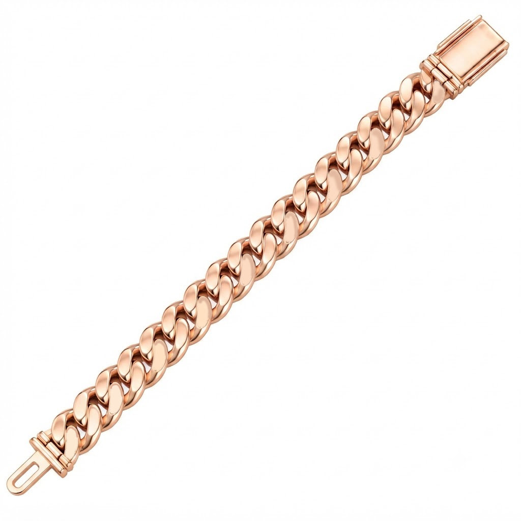 Pave Hip Hop Moissanite Link Bracelets for Men's