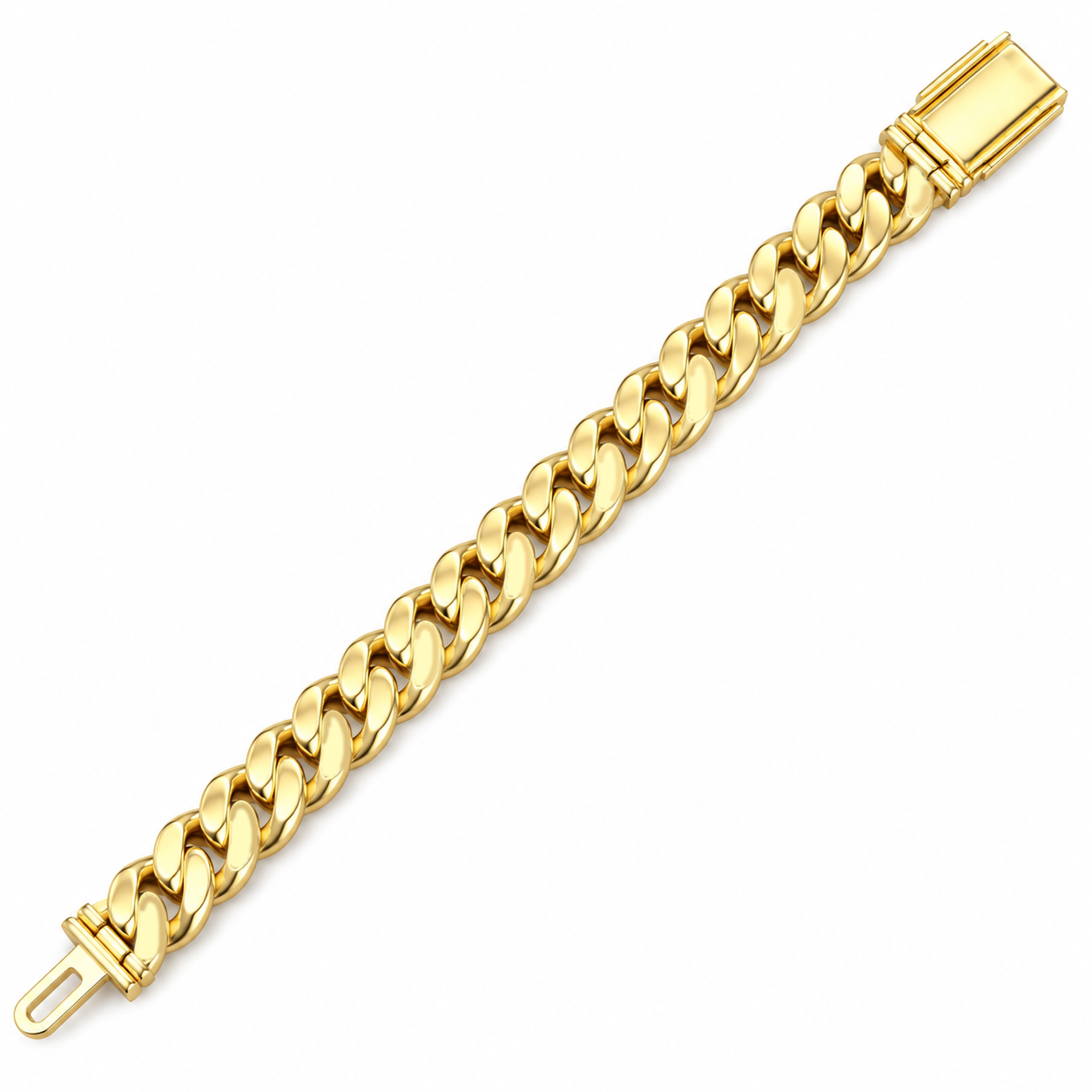 Pave Hip Hop Moissanite Link Bracelets for Men's