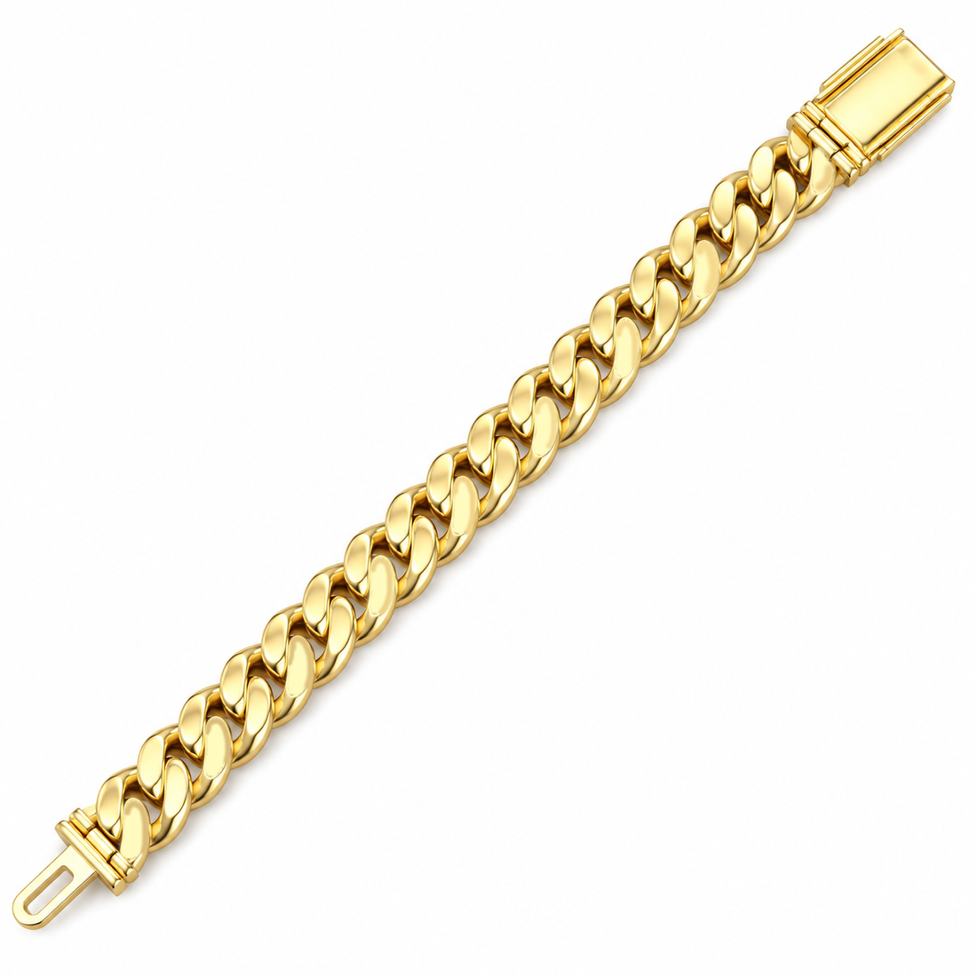Pave Hip Hop Moissanite Link Bracelets for Men's