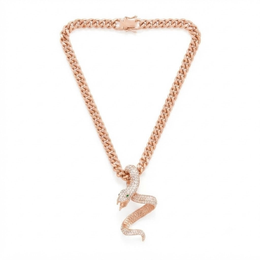 Snake Pendant Necklace