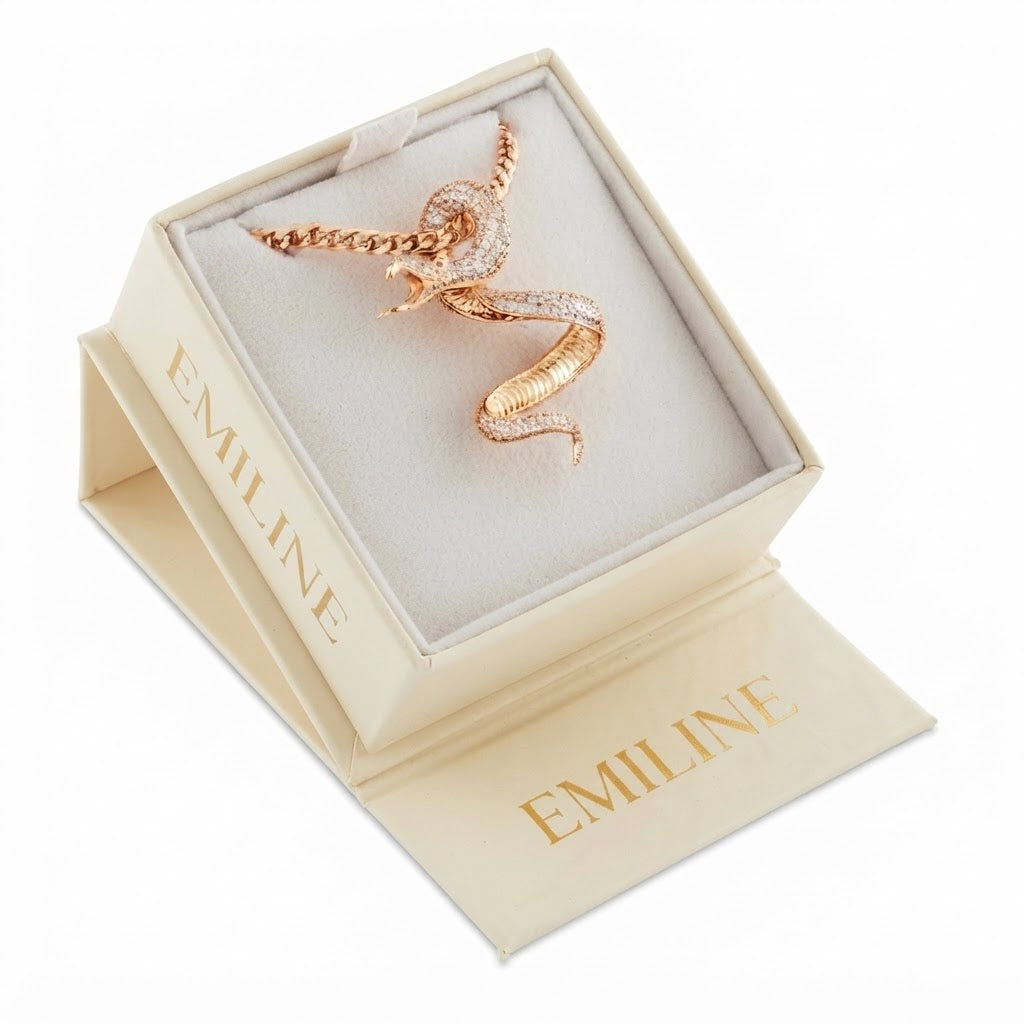 Snake Pendant Necklace