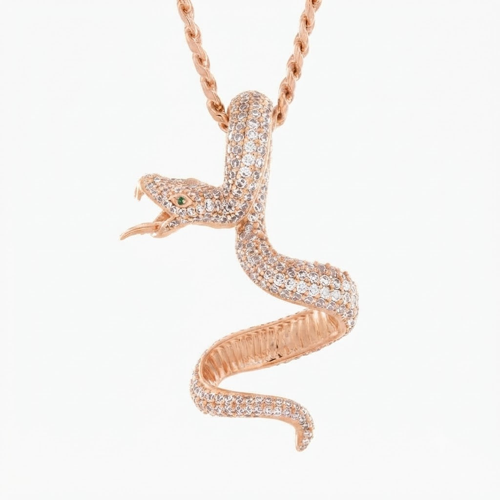 Snake Pendant Necklace