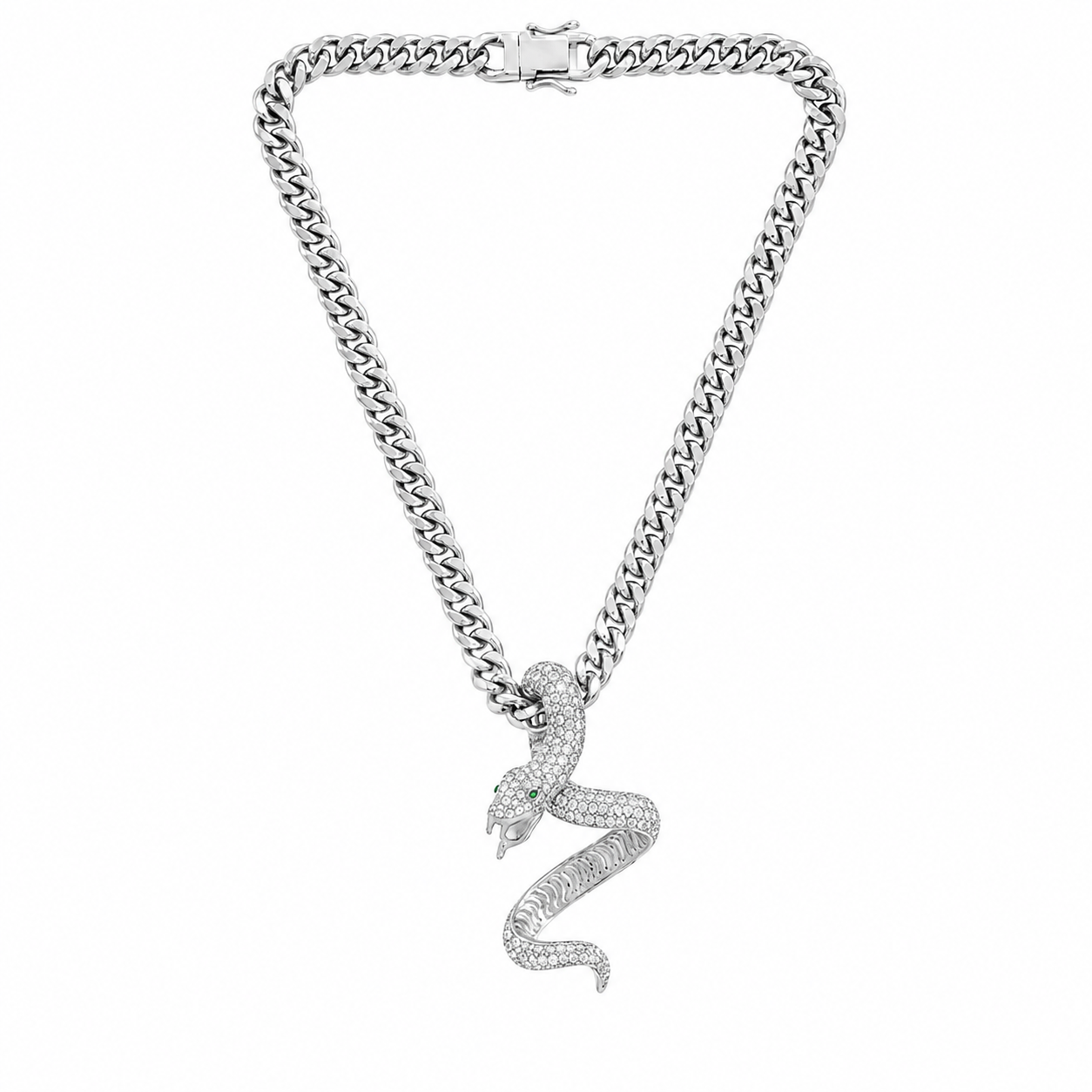 Snake Pendant Necklace