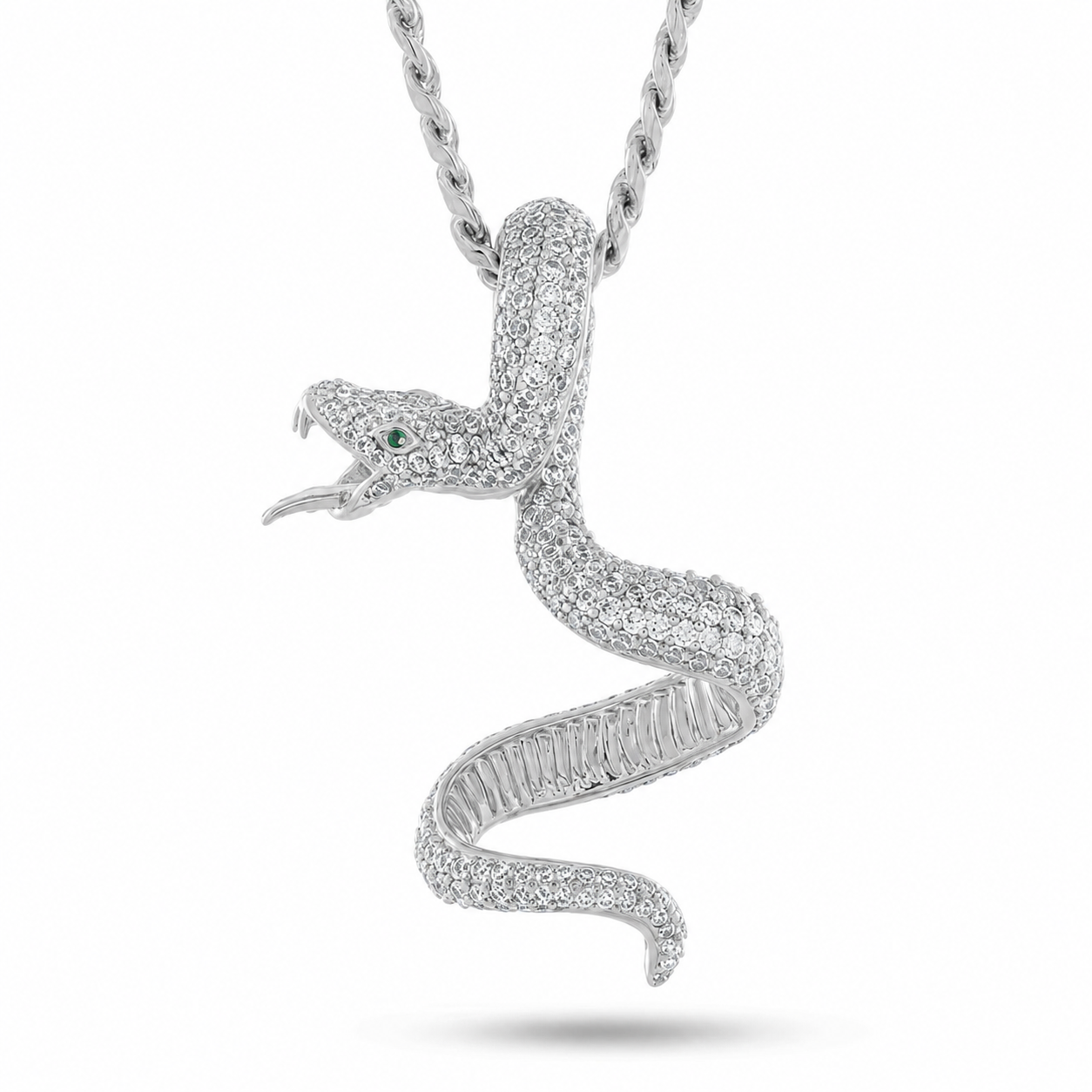 Snake Pendant Necklace