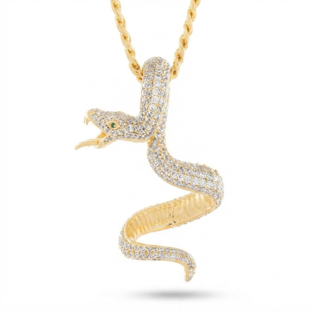 Snake Pendant Necklace