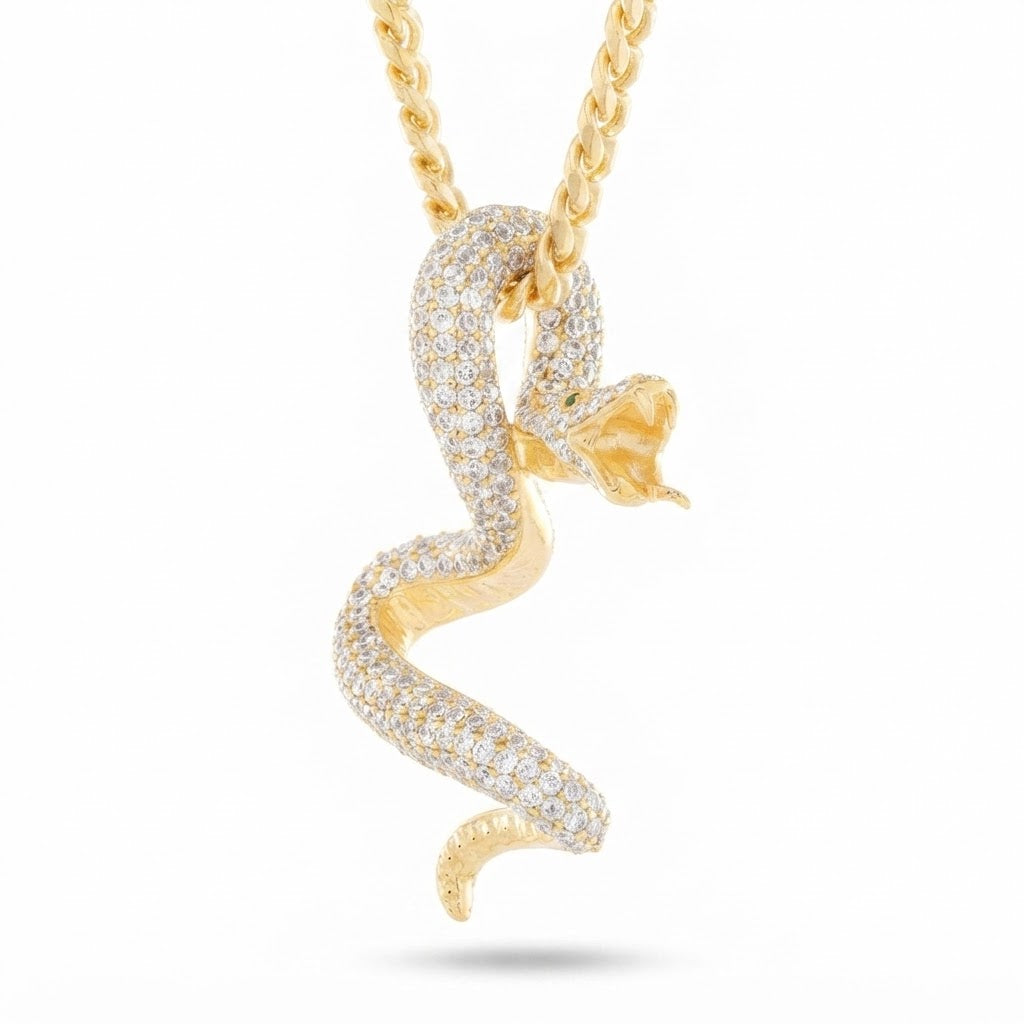 Snake Pendant Necklace