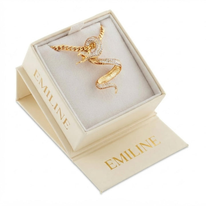 Snake Pendant Necklace