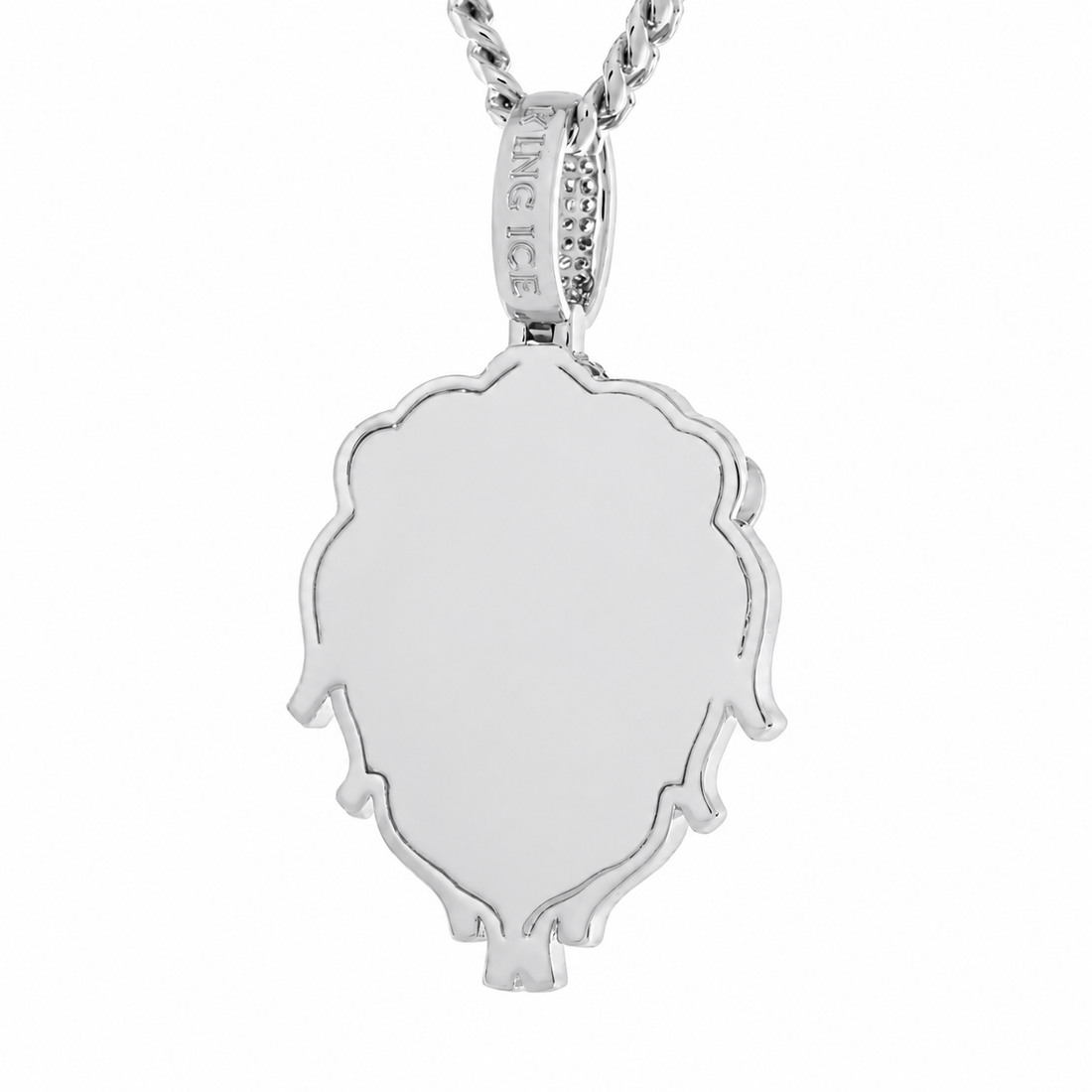 Lion Head Iced Out Diamond Pendant