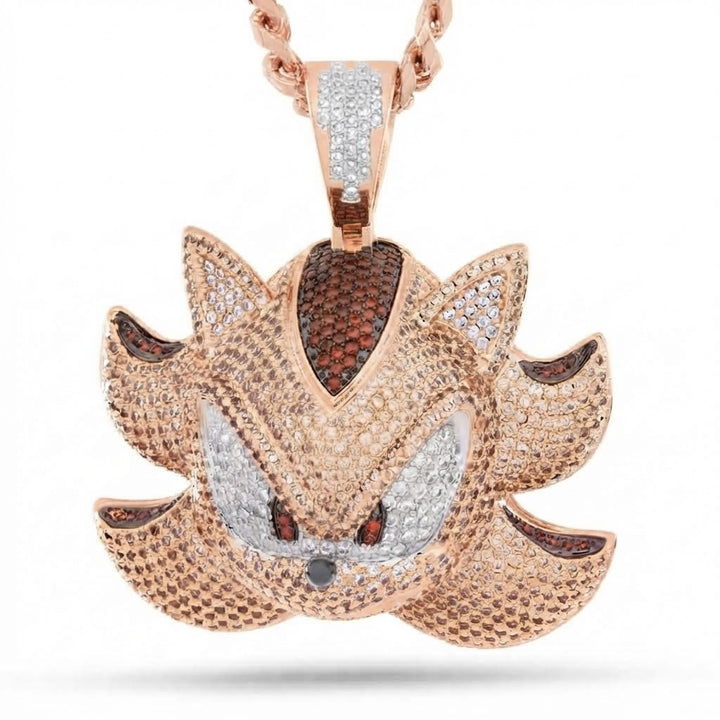 Roaring Lion Statement Diamond Pendant