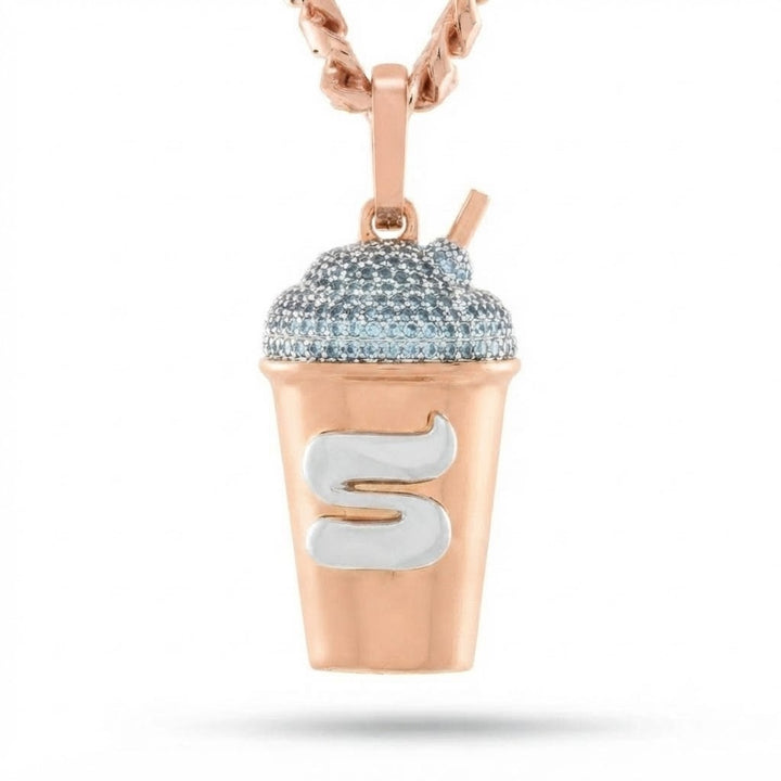 Iced Cup & Straw Pendant