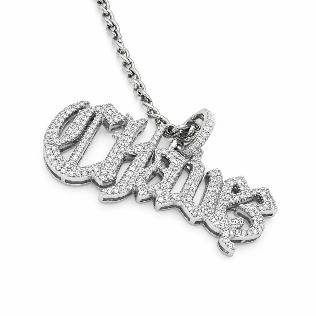 Cursive Script Custom Name Pendant