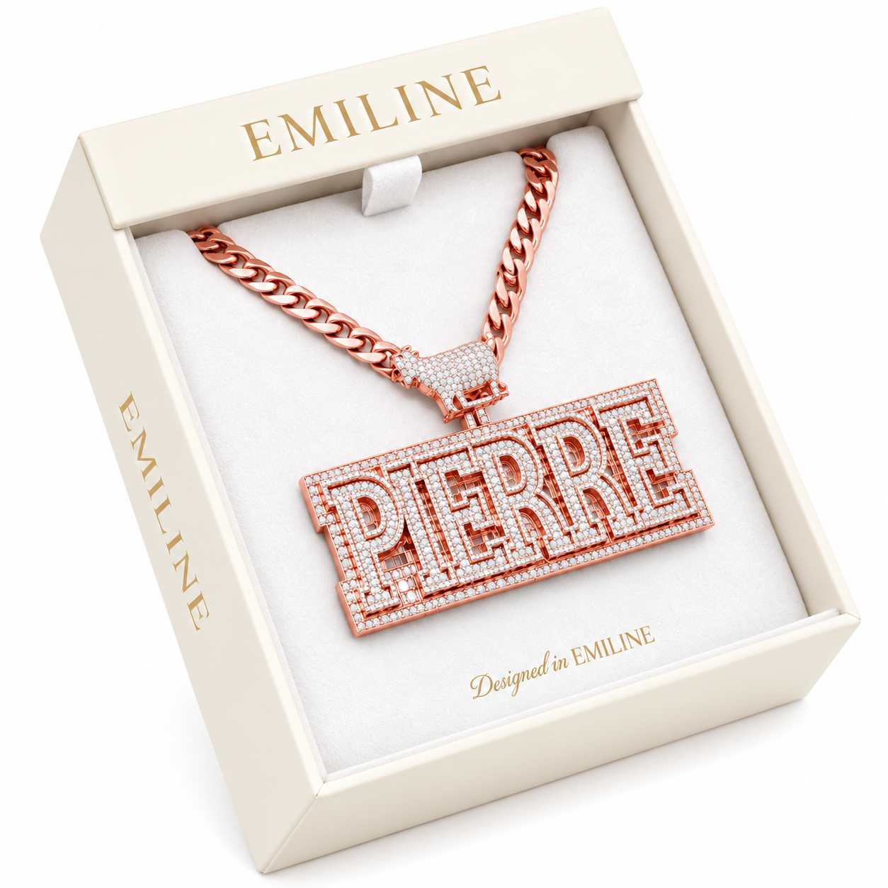 PIERRE Goat Custom DiamondPendant