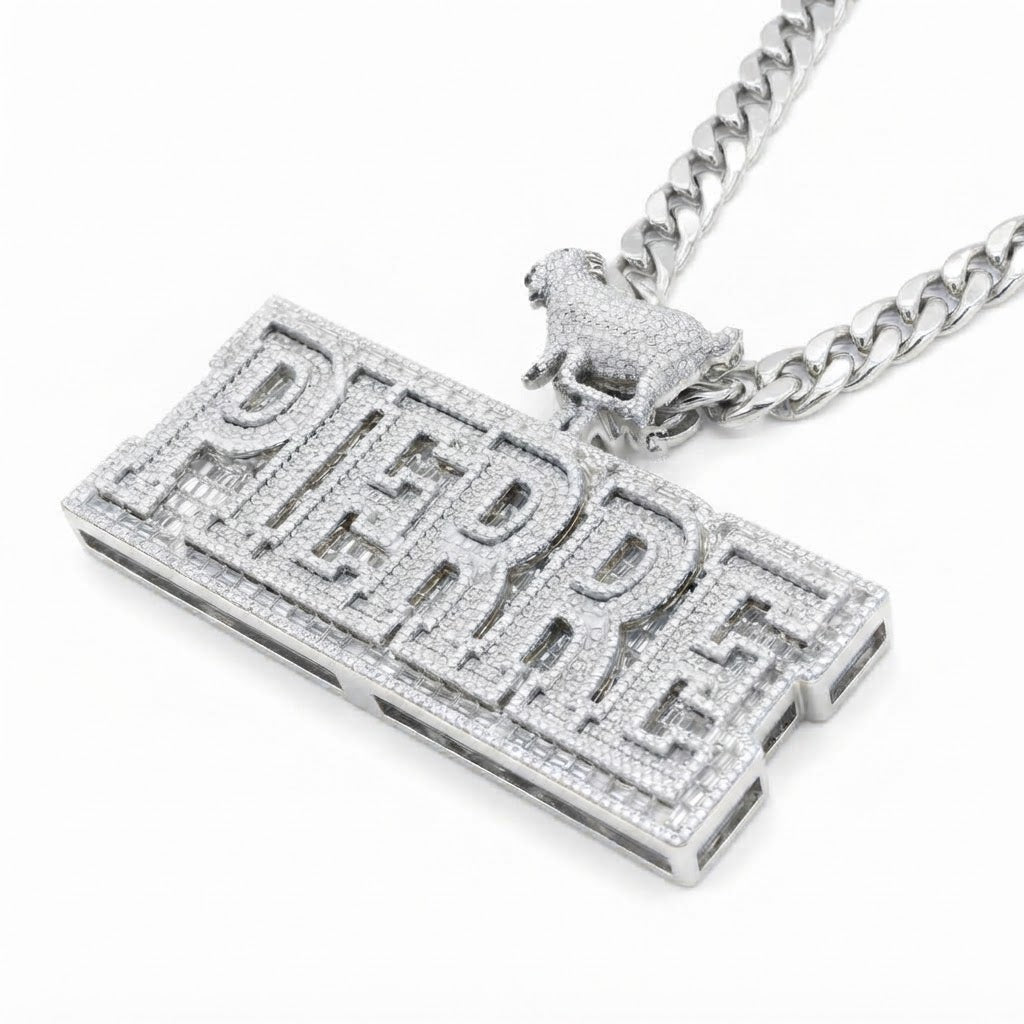 PIERRE Goat Custom DiamondPendant