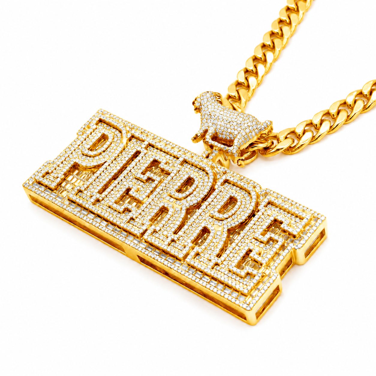PIERRE Goat Custom DiamondPendant