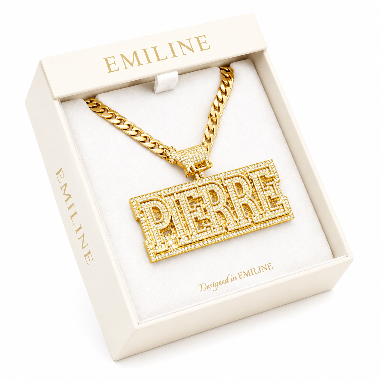 PIERRE Goat Custom DiamondPendant