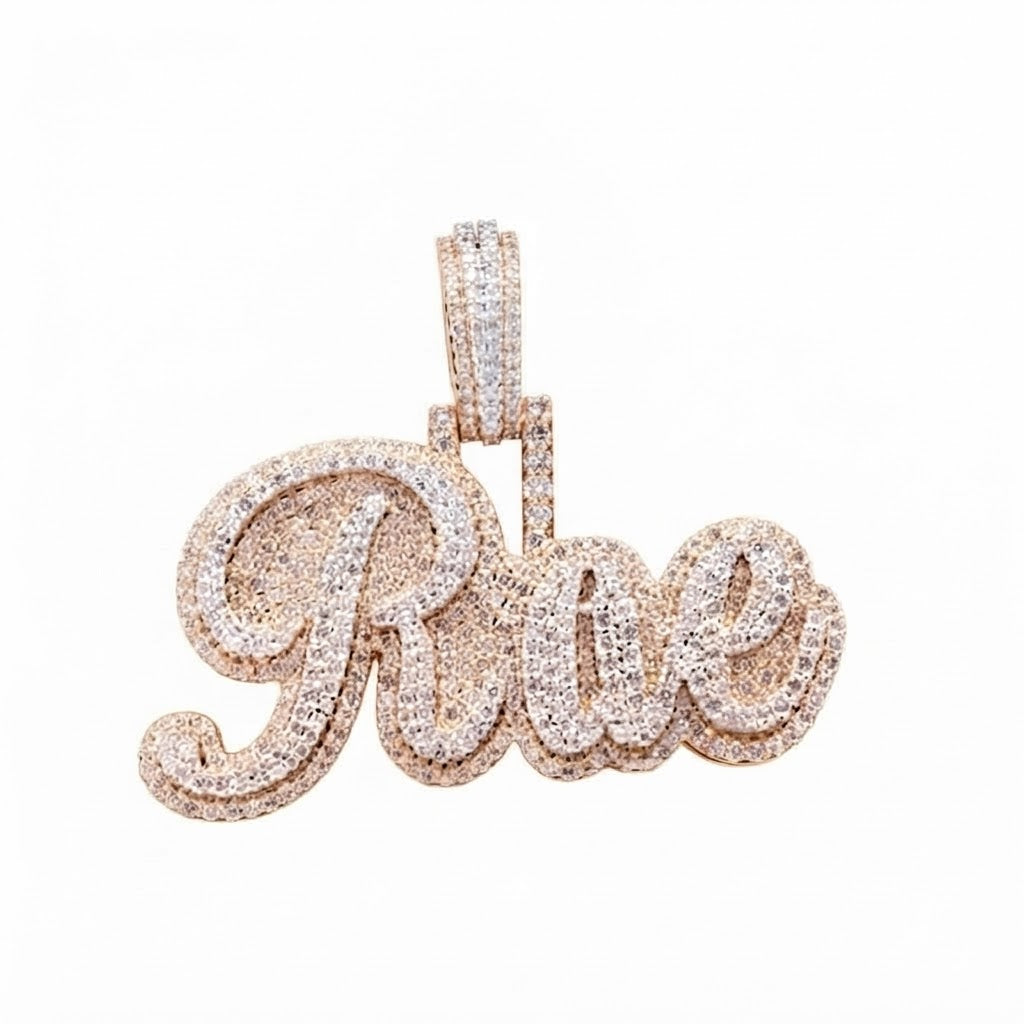 Moissanite Custom Diamond RAE Pendant