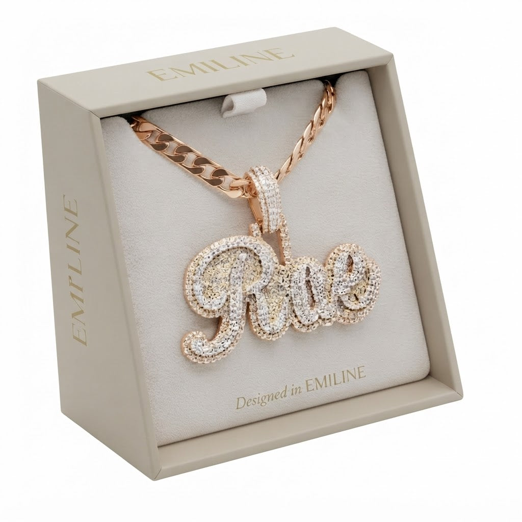 Moissanite Custom Diamond RAE Pendant