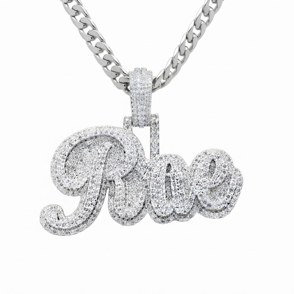 Moissanite Custom Diamond RAE Pendant