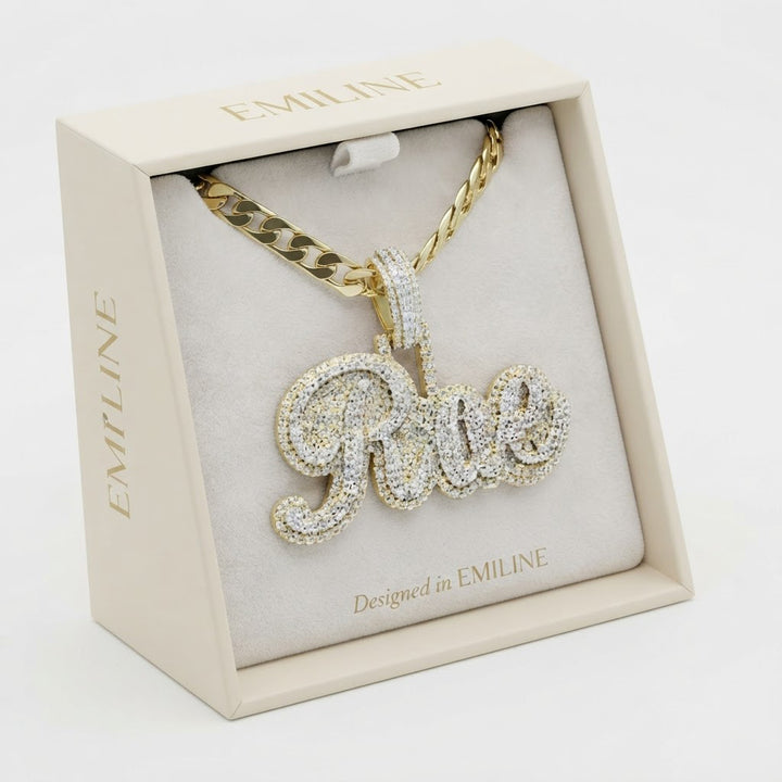 Moissanite Custom Diamond RAE Pendant