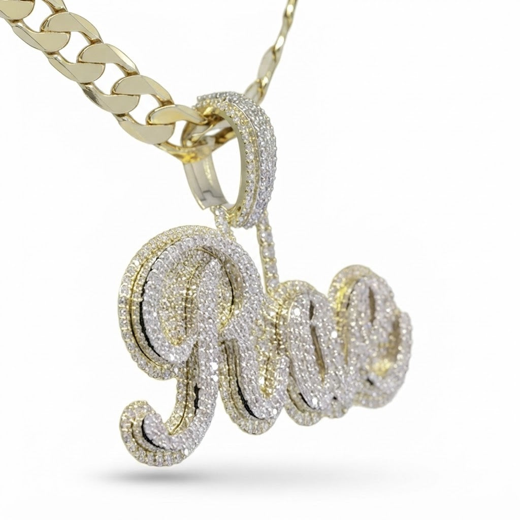 Moissanite Custom Diamond RAE Pendant