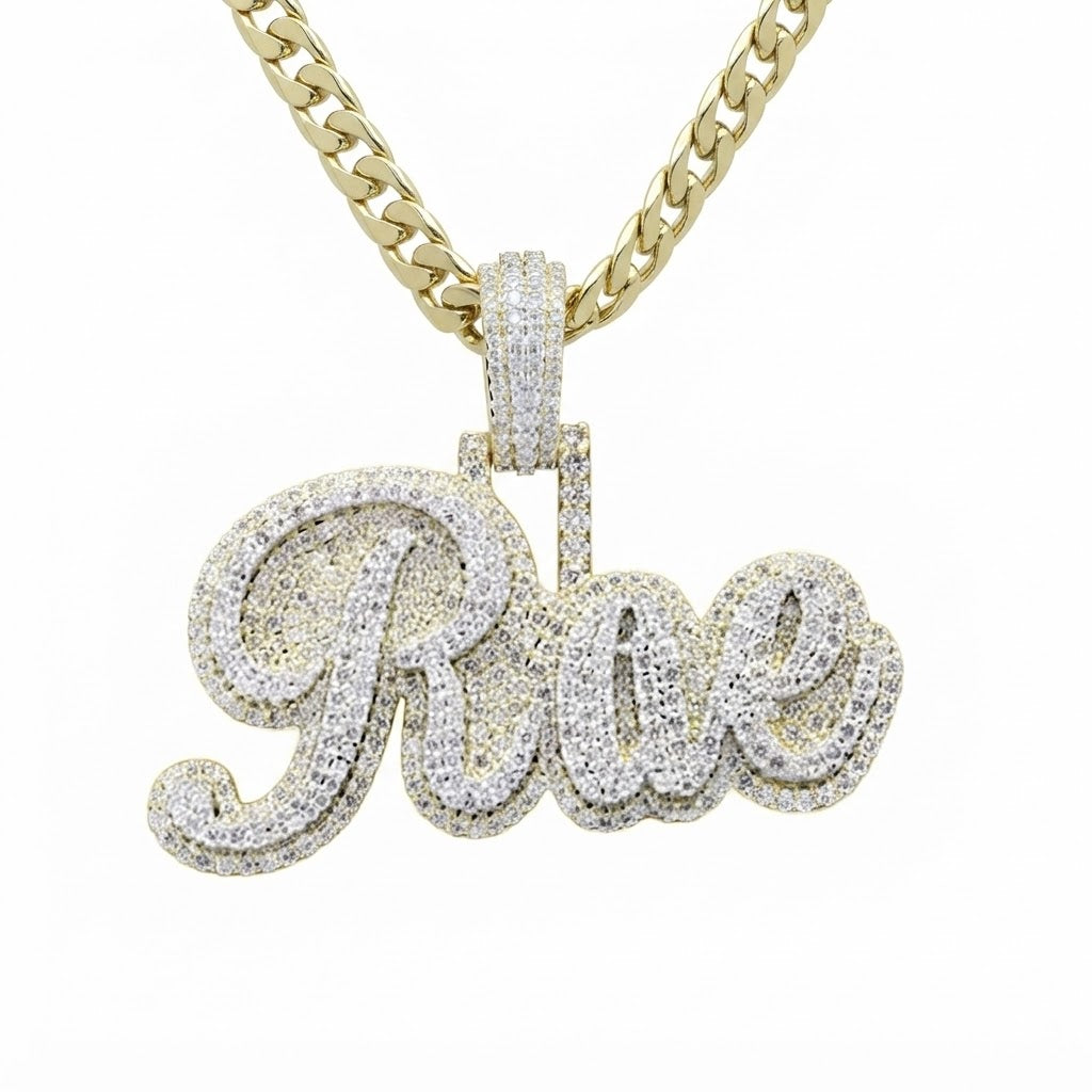 Moissanite Custom Diamond RAE Pendant