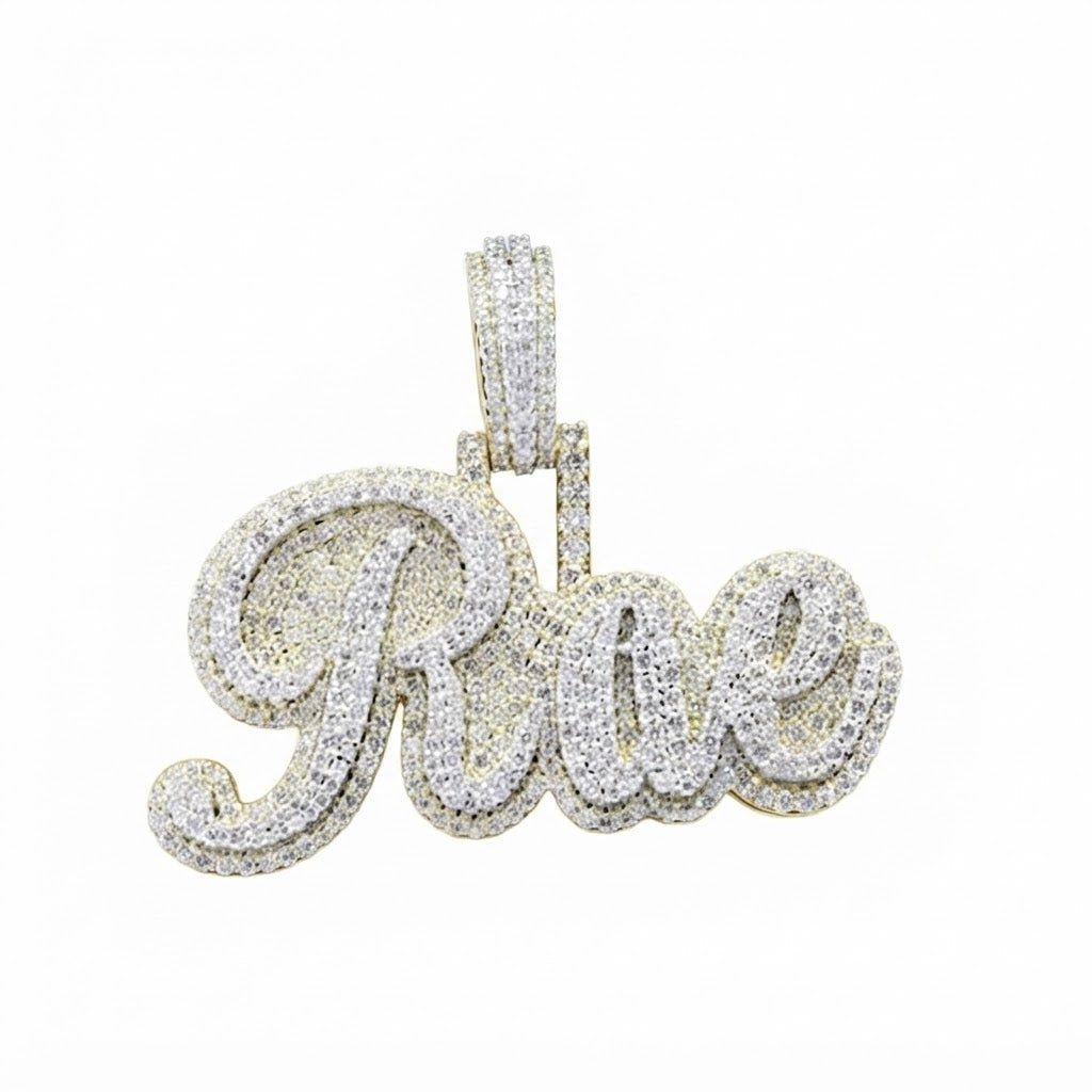 Moissanite Custom Diamond RAE Pendant