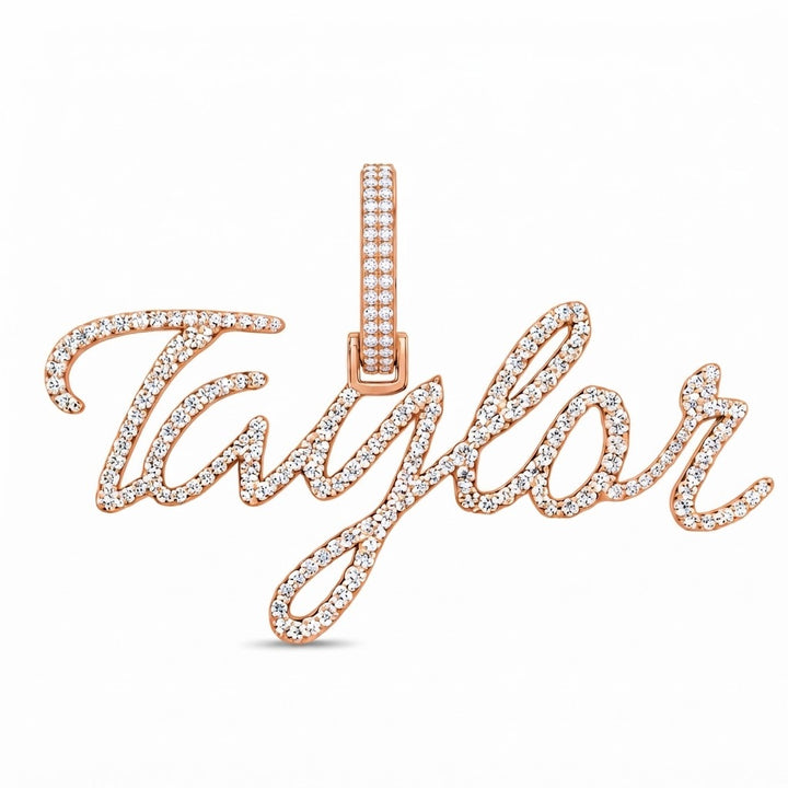 Taylor Swift Name Diamond Pendant