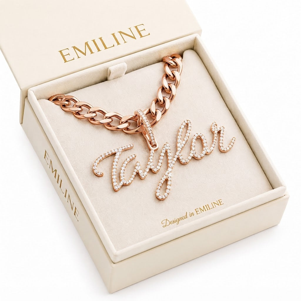 Taylor Swift Name Diamond Pendant