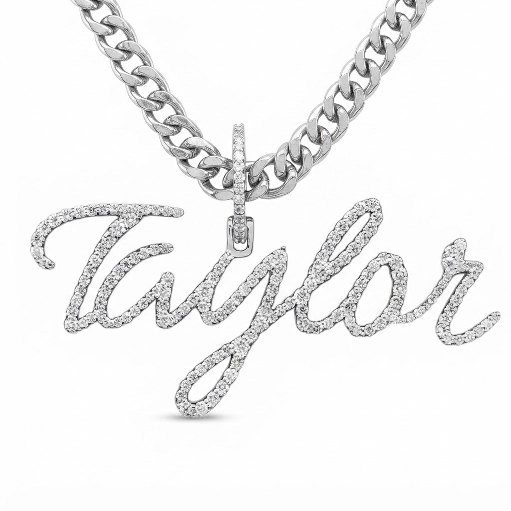 Taylor Swift Name Diamond Pendant