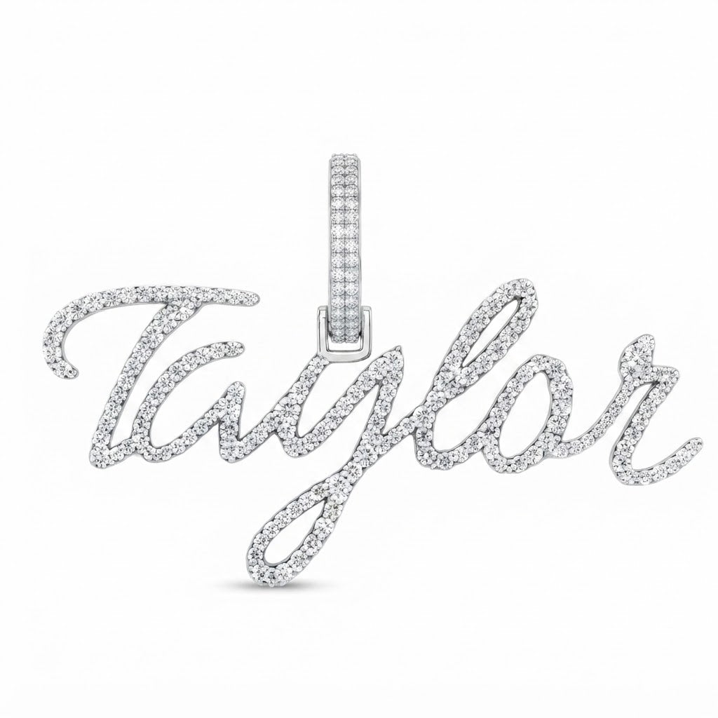 Taylor Swift Name Diamond Pendant