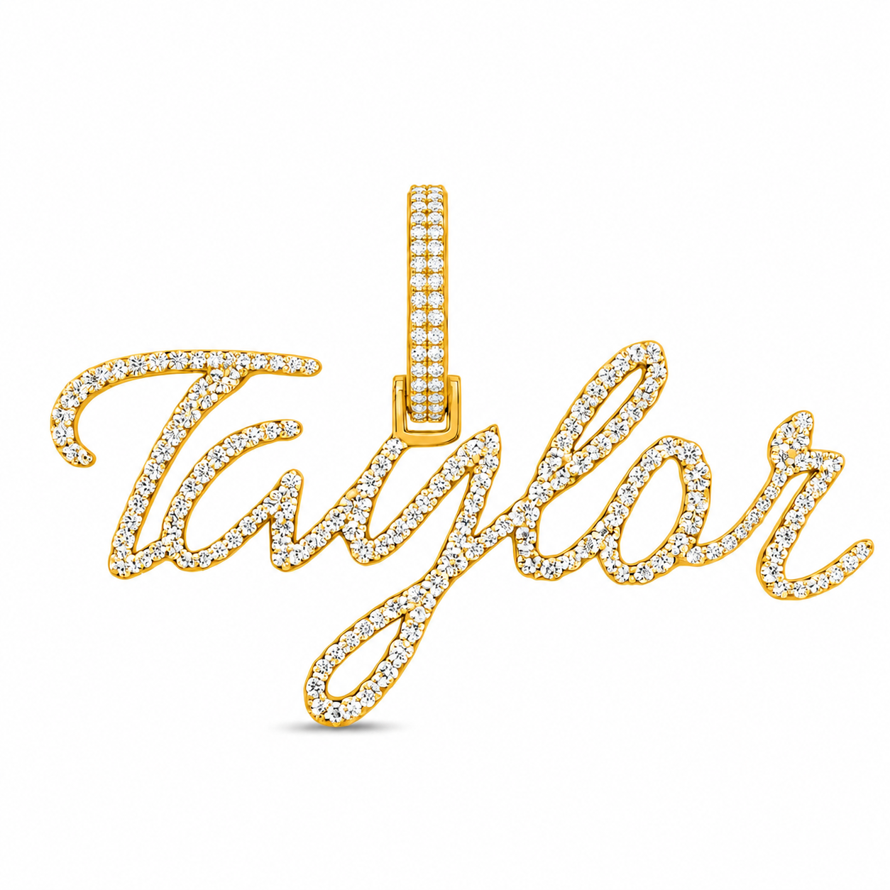 Taylor Swift Name Diamond Pendant