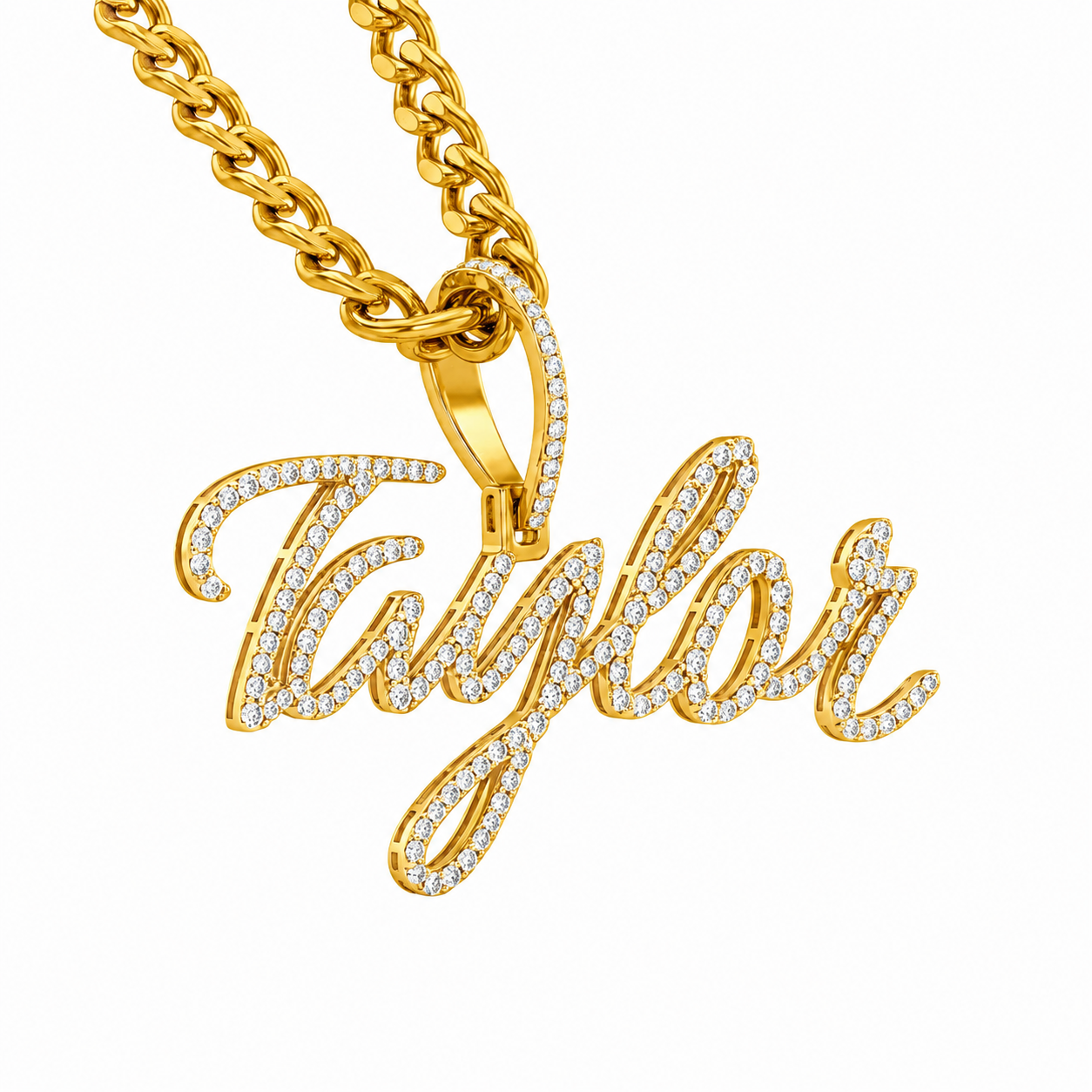 Taylor Swift Name Diamond Pendant