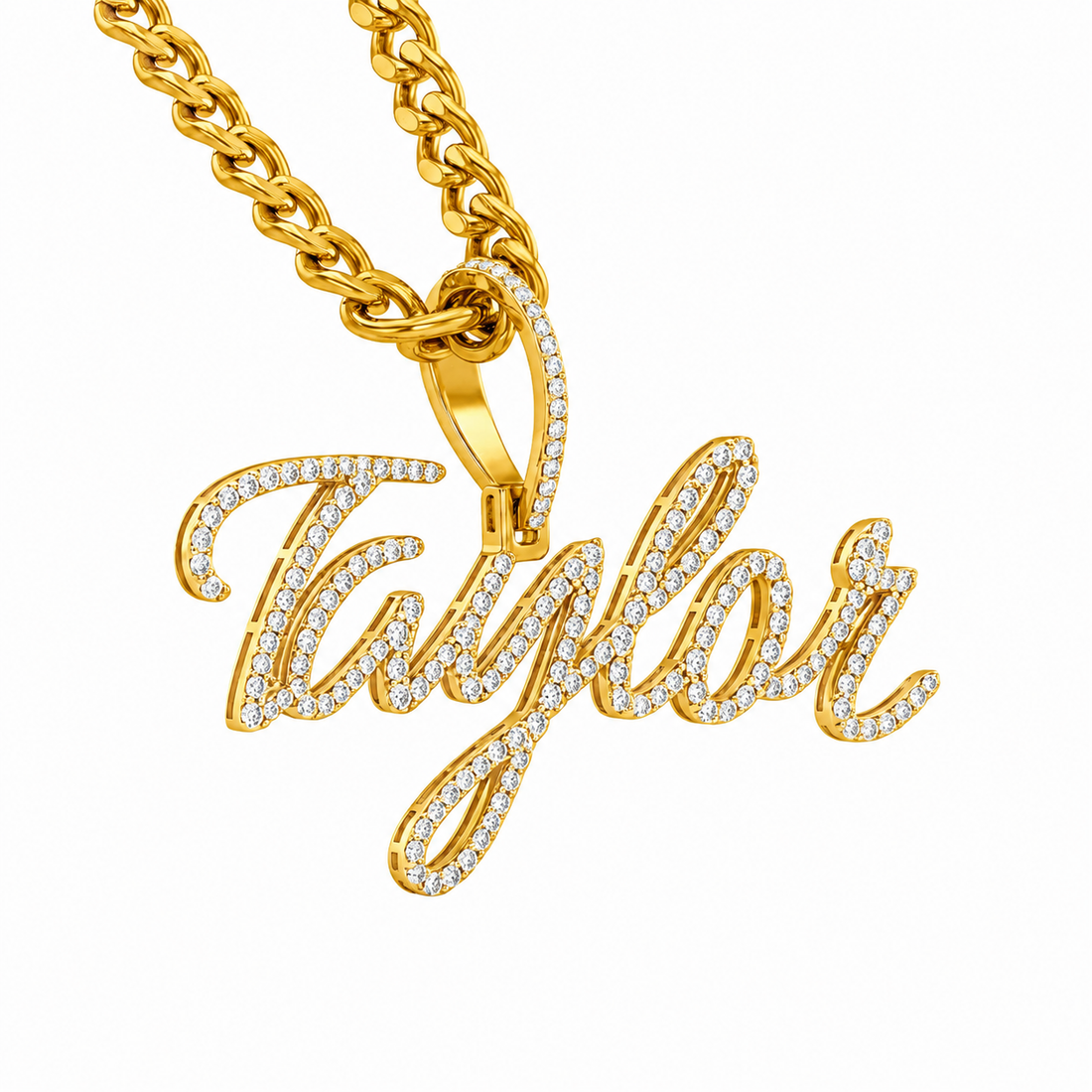 Taylor Swift Name Diamond Pendant