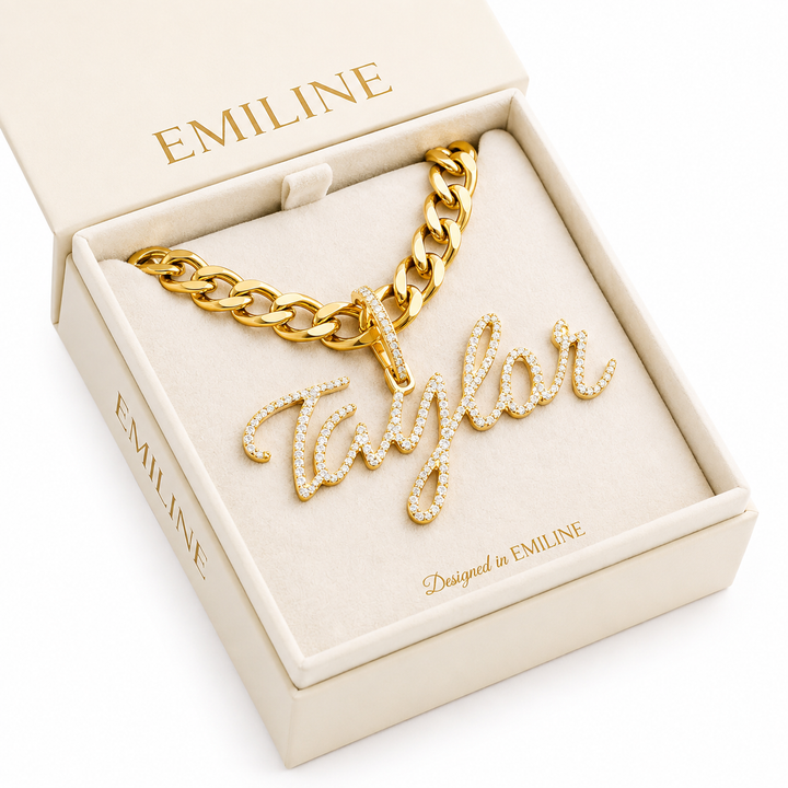 Taylor Swift Name Diamond Pendant