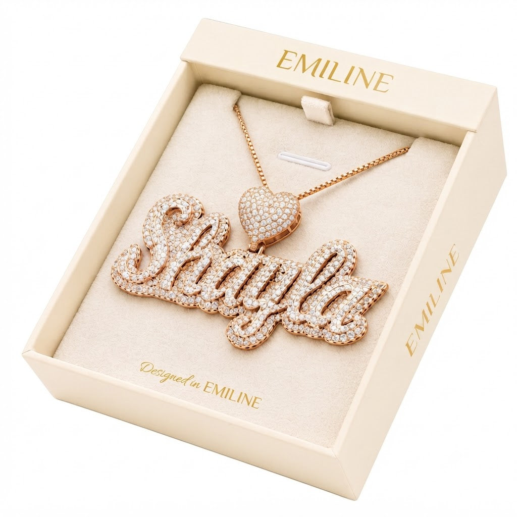 Custom "Shayla" Name Plate Pendant