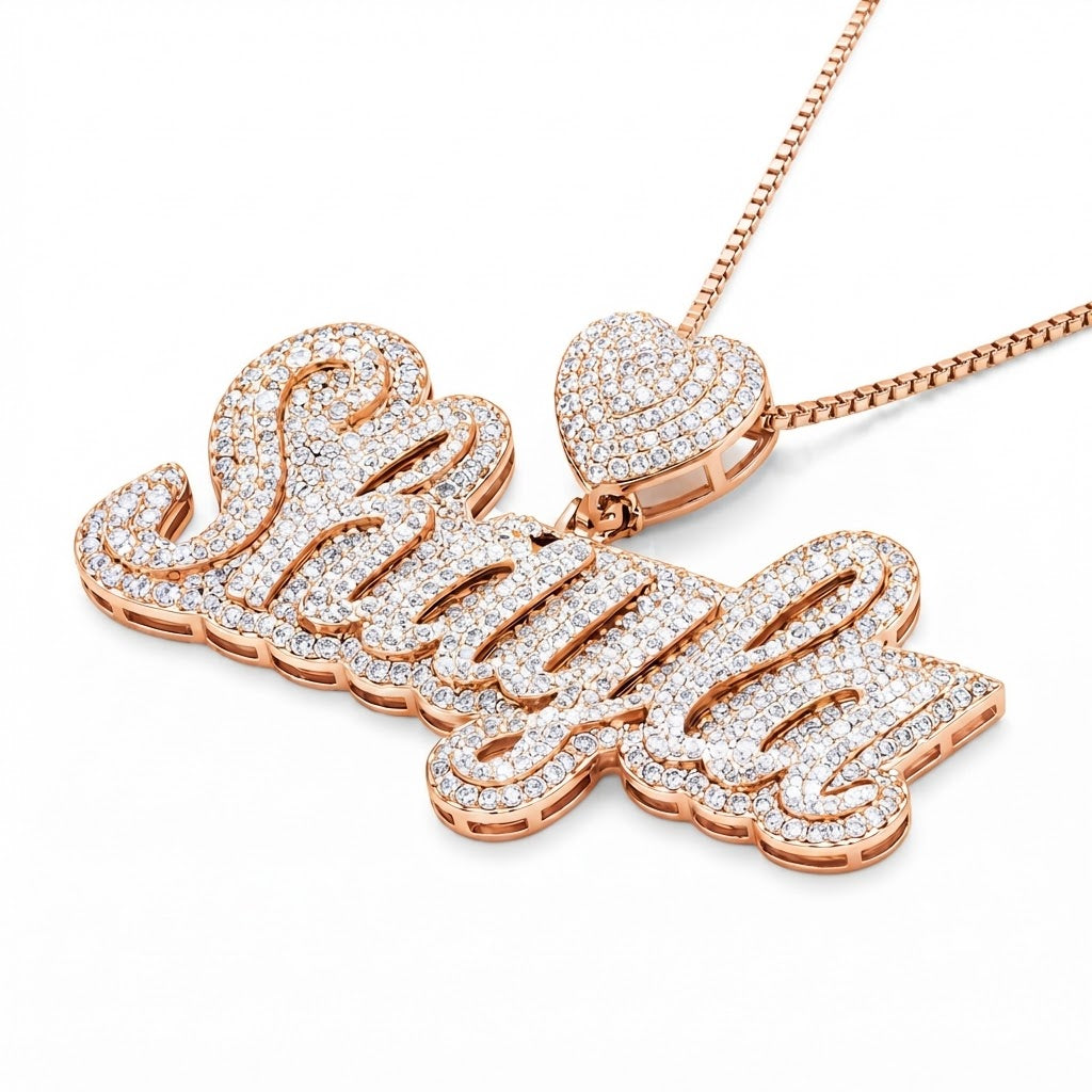 Custom "Shayla" Name Plate Pendant