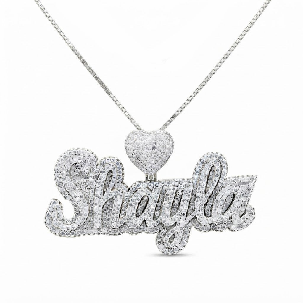 Custom "Shayla" Name Plate Pendant