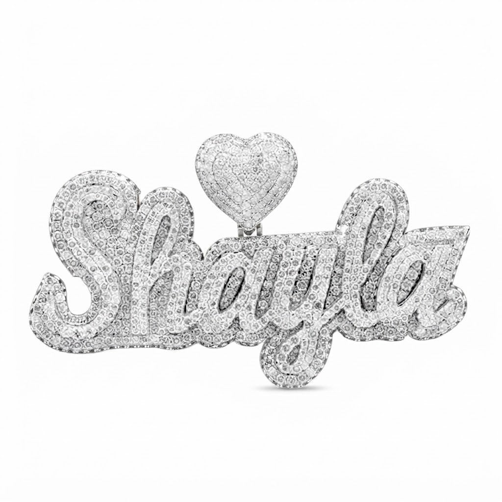 Custom "Shayla" Name Plate Pendant
