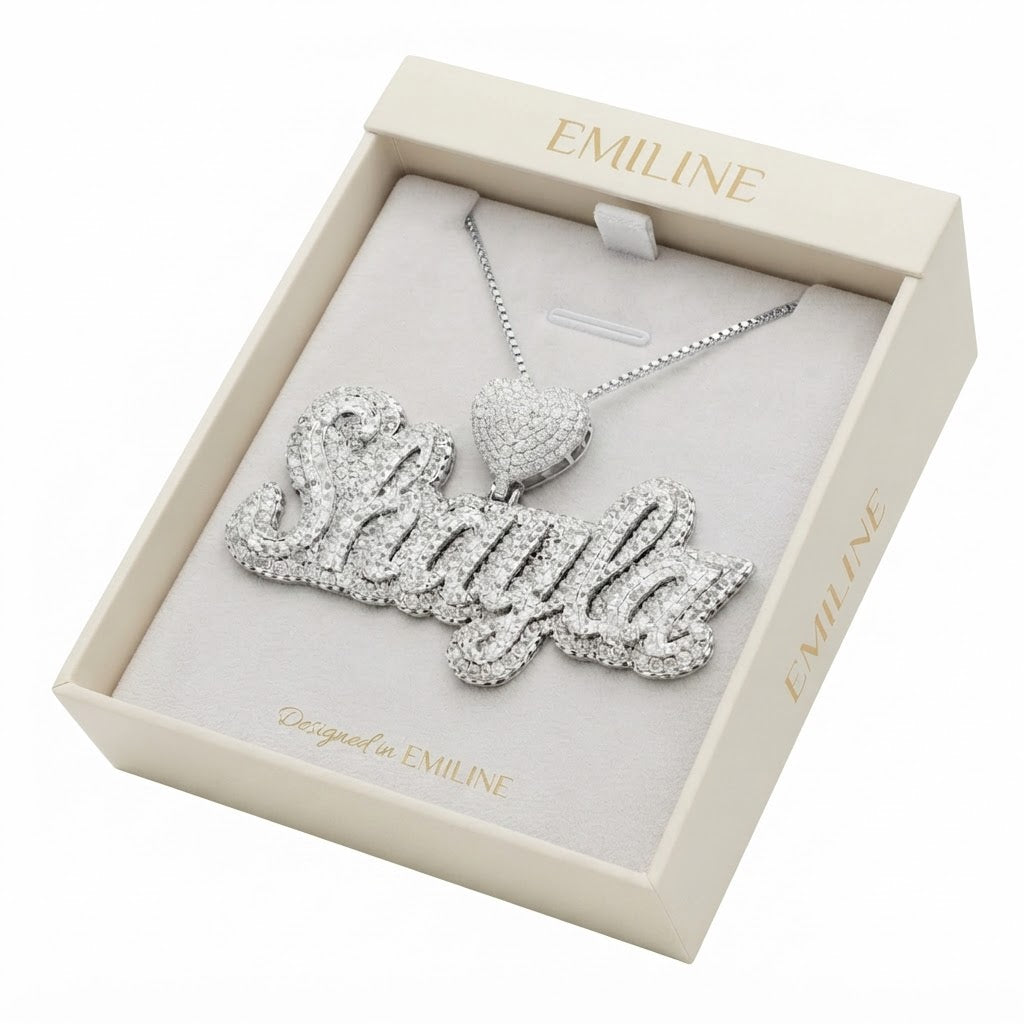 Custom "Shayla" Name Plate Pendant