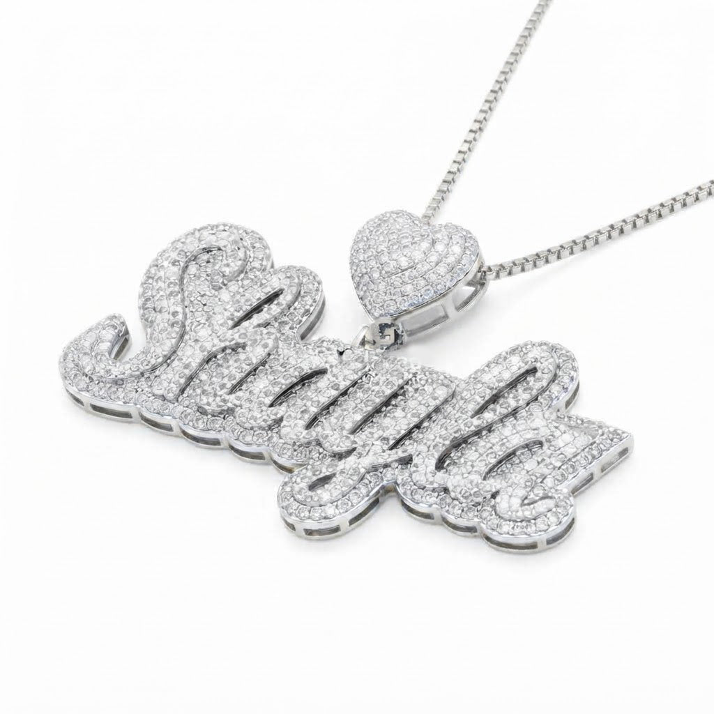 Custom "Shayla" Name Plate Pendant