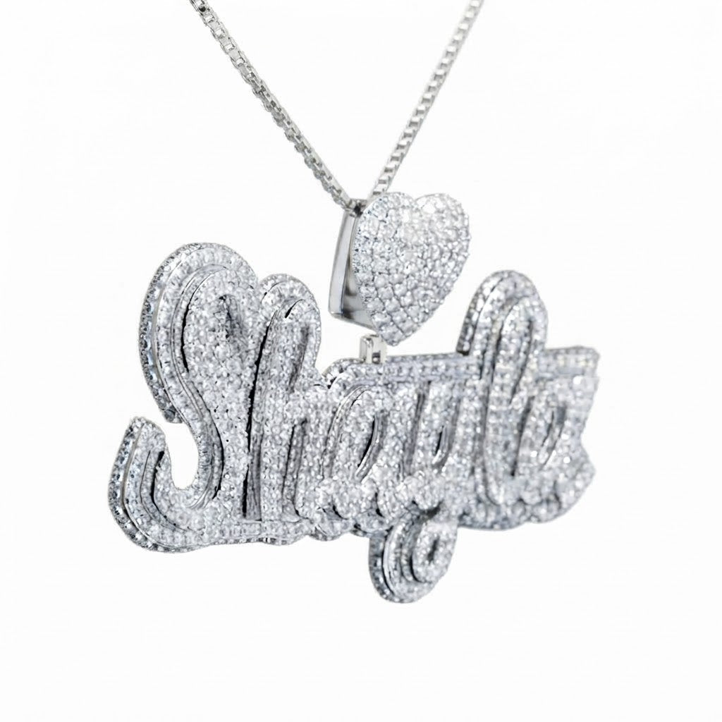 Custom "Shayla" Name Plate Pendant