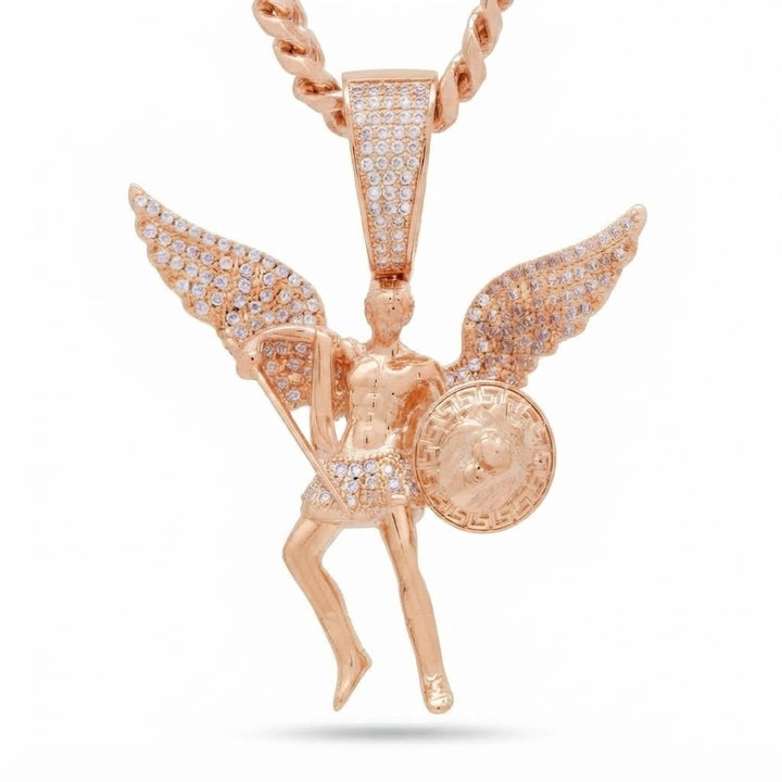 Winged Warrior Pendant for Men's