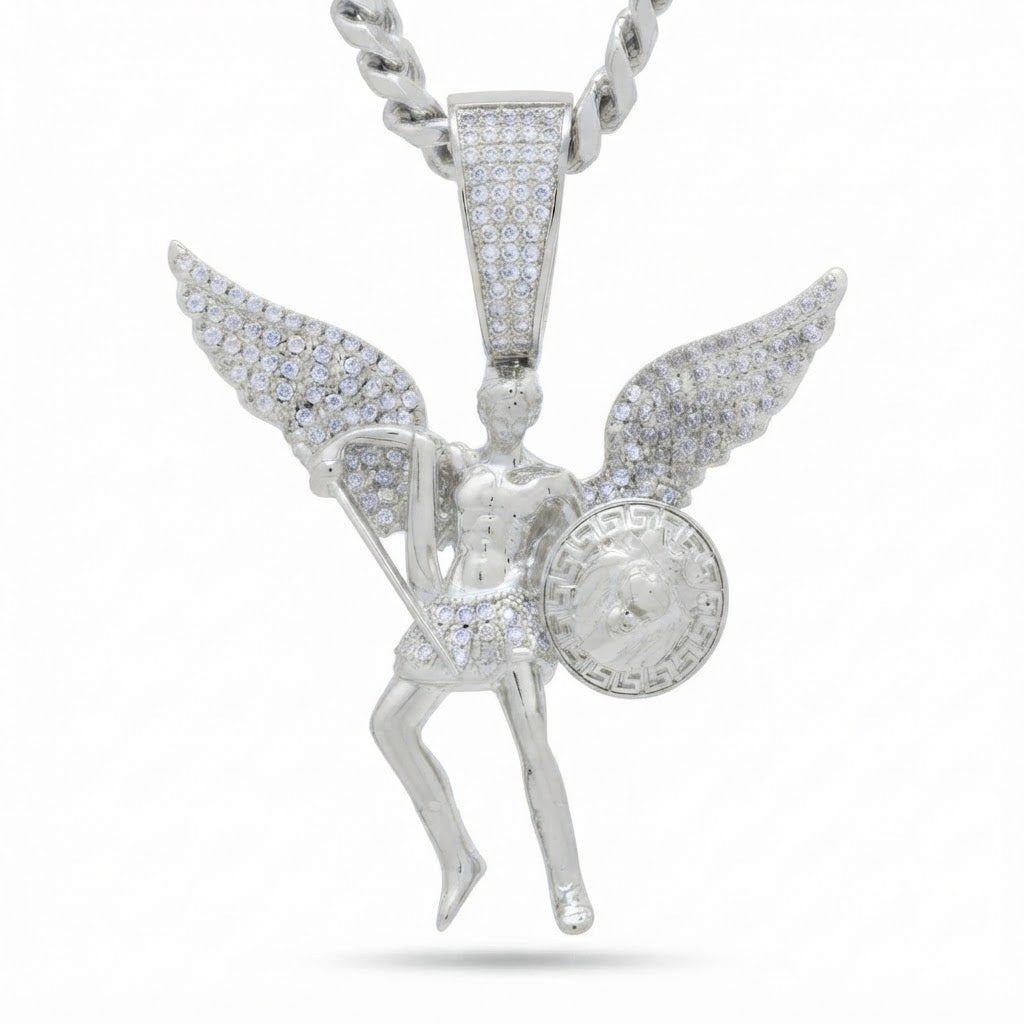 Winged Warrior Pendant for Men's