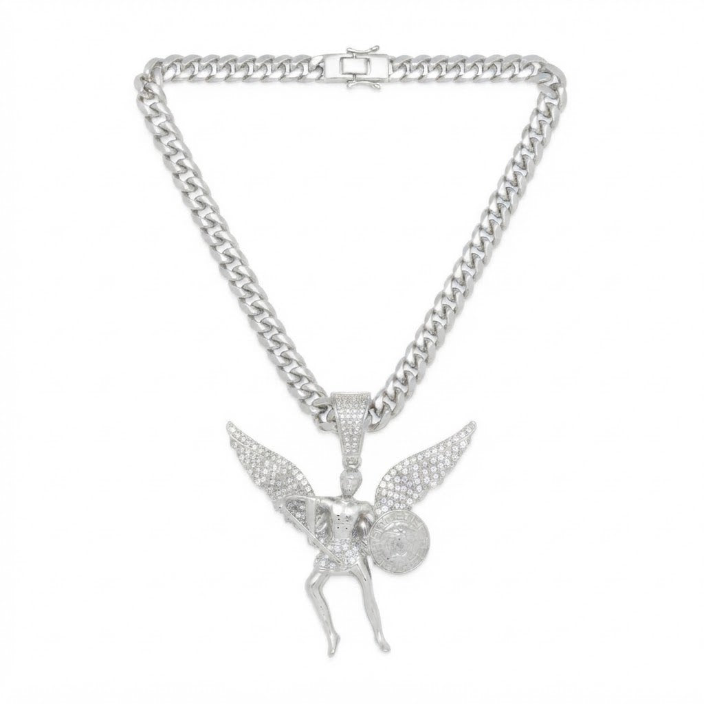 Winged Warrior Pendant for Men's