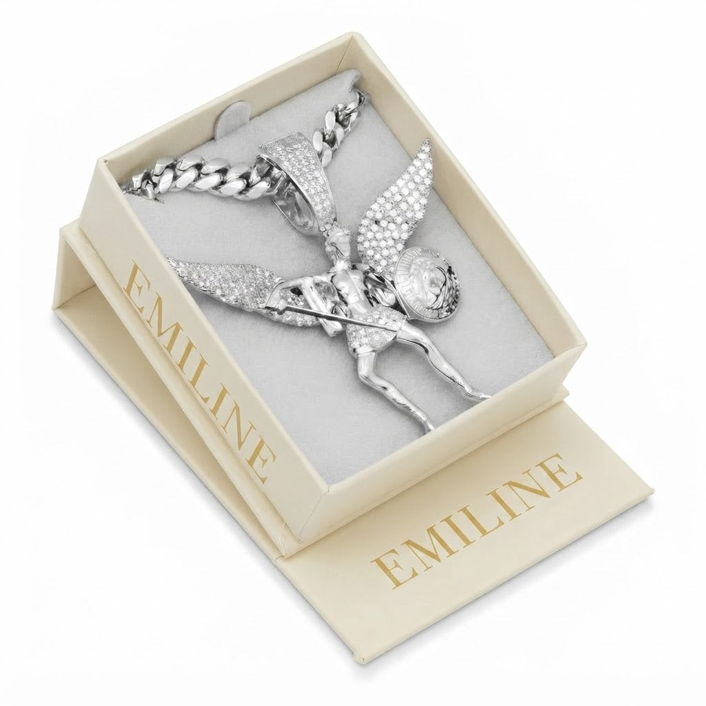 Winged Warrior Pendant for Men's