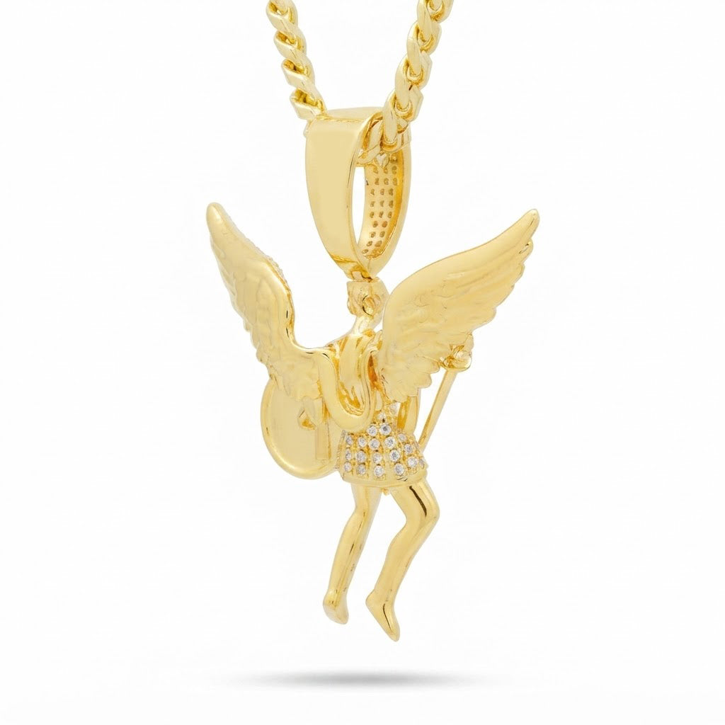Winged Warrior Pendant for Men's