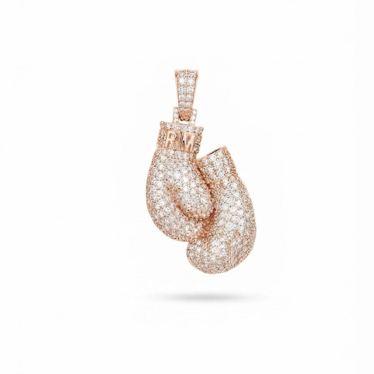 Boxing Glove Diamond Pendant