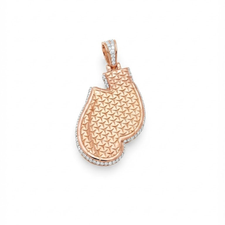 Boxing Glove Diamond Pendant