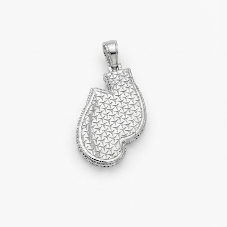 Boxing Glove Diamond Pendant
