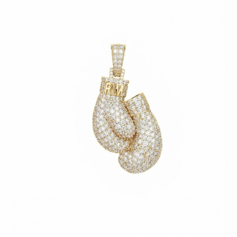 Boxing Glove Diamond Pendant